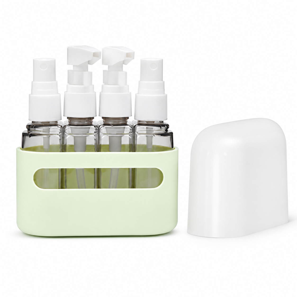 💧✨ Todo lo que Necesitas en Miniatura | Set Recipientes Portátiles 50ml
