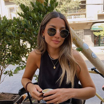 ‼️Gafas De Sol De Moda Redondas Unisex😍